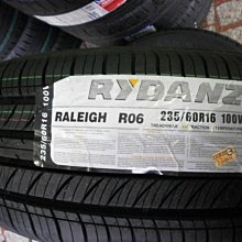 ***天下第一輪*** RYDANZ 雷登 235/60/16 超便宜 完工價2700