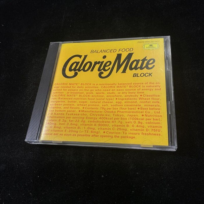 二手 CD calorie mate 日版 古典音樂 G箱