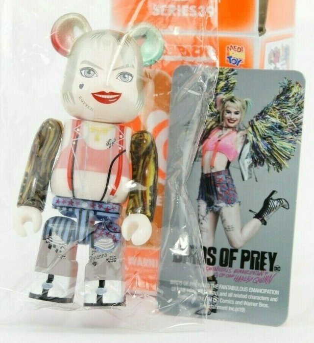 BE@RBRICK 三十九代 Bearbrick 39代 VILLAIN Harley Quinn 小丑女 100%