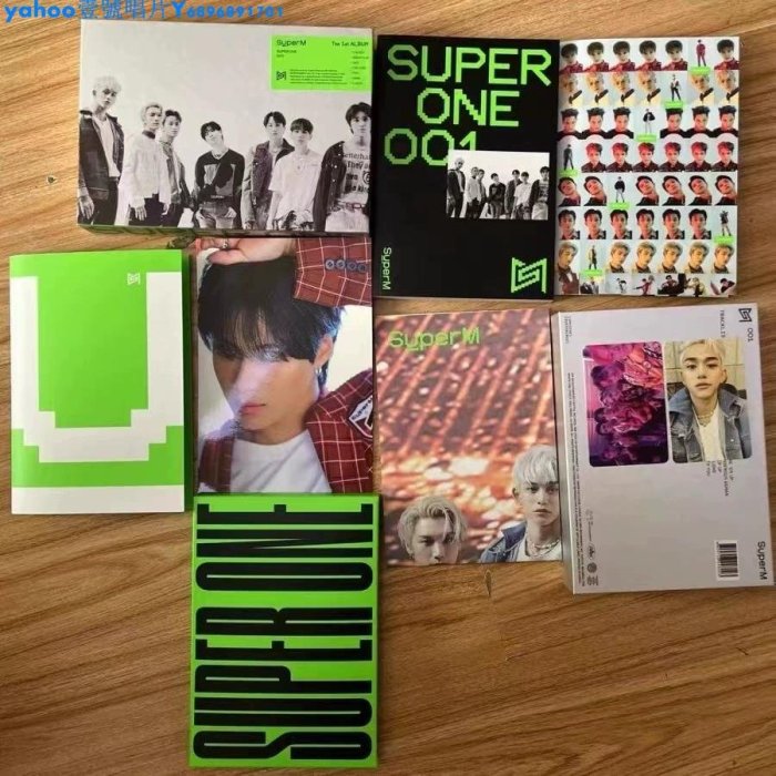 全新正版 邊伯賢 韓國偶像男團 SuperM Super One  CD一Yahoo壹號唱片