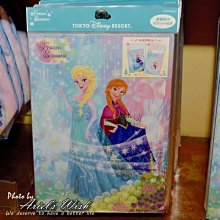 Ariel's Wish-日本東京迪士尼Frozen冰雪奇緣Elsa艾莎Anna安娜-信封式A4檔案夾資料夾-兩種用法