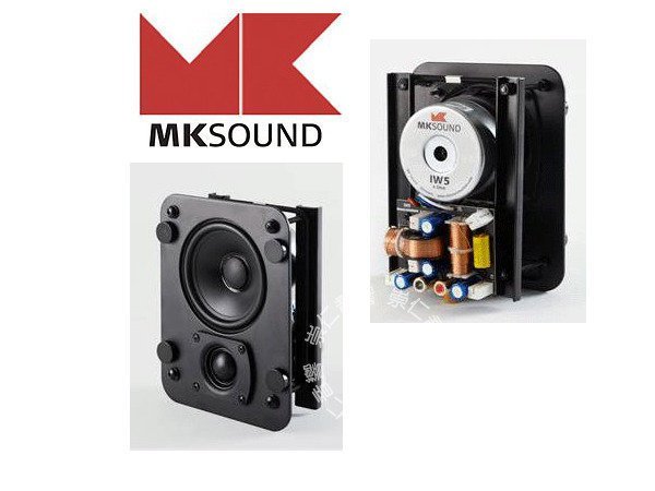 台中『崇仁視聽音響』M&K SOUND NEW IW-5 崁入隱藏式喇叭系統(單顆)