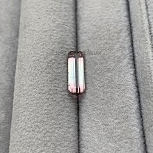 JING YUAN JEWELRY 天然雙色碧璽2.14ct 祖母綠車工 分色明顯 可愛粉嫩色系 剩下最後一支 隨便賣了