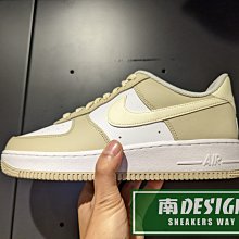 南🔥2022 9月 NIKE AIR FORCE 1 '07 休閒 運動 橘色鞋扣 男女 奶茶 DZ2771-211