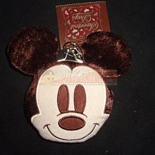 貳拾肆動漫精品-日本帶回東京迪士尼DISNEY STORE限定米奇甜心巧克力式樣零錢包