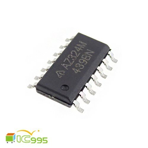 (ic995) AZ324M SOP-14 低功耗 四路運算 放大器 IC 芯片 壹包1入 #4405