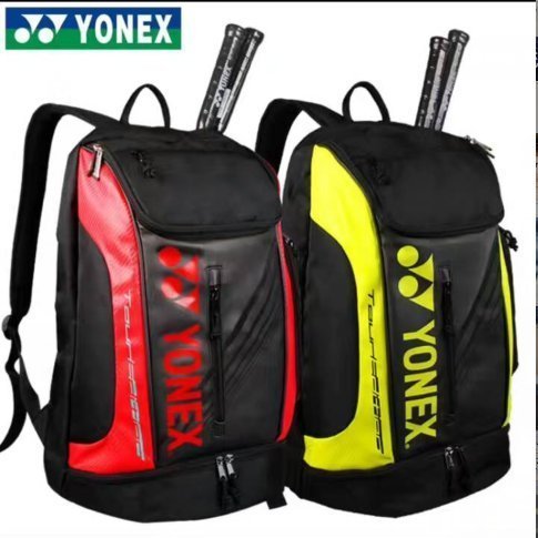 2017全新 YONEX 羽球 網球裝備袋 雙肩後背包 海外版 2支裝 紅 藍 綠 型號 9612