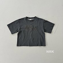 XS~XL ♥上衣(CHARCOAL) NRK-2 24夏季 NRK240510-203『韓爸有衣正韓國童裝』~預購