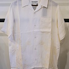 Maharishi 英國 24SS 5100 天絲 襯衫 龍虎 刺繡 白