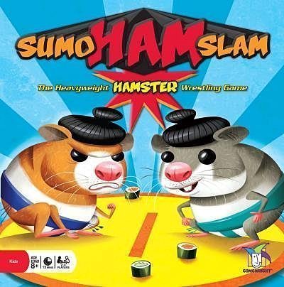 大安殿正版桌遊 倉鼠相撲 Sumo Ham Slam 益智桌上遊戲