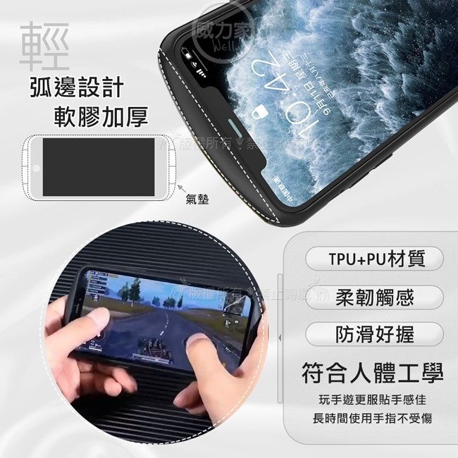 威力家 XUNDD 阿爾法系列 iPhone 11 Pro 5.8 吋 軍規防摔手機殼(迷霧白) 背蓋 弧邊