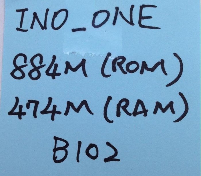 INO ONE 0.5G/1G 手機 空機 B102