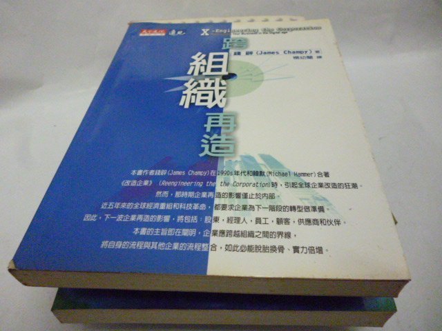 買滿500免運 / 崇倫《跨組織再造》ISBN:986417097X│天下文化│錢辟