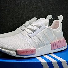 Adidas Superman NMD R1 白粉 網布 透氣 女鞋 BY1916