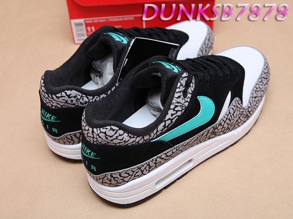 2017 NIKE AIR MAX 1 PREMIUM RETRO ATMOS 爆裂紋 908366-001