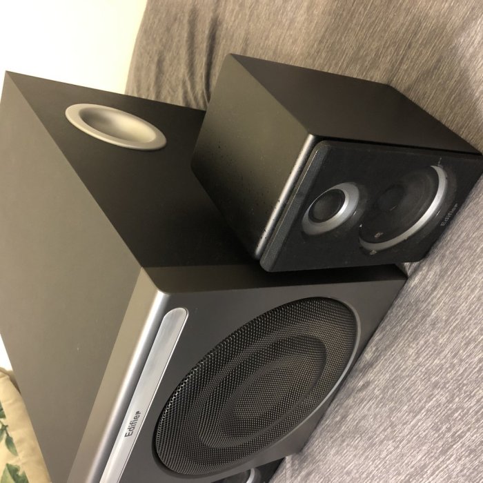 Edifier S530 音響 喇叭線控 漫步者 2.1聲道 超重低音 音箱 家庭劇院 電腦喇叭 S880 S201 D