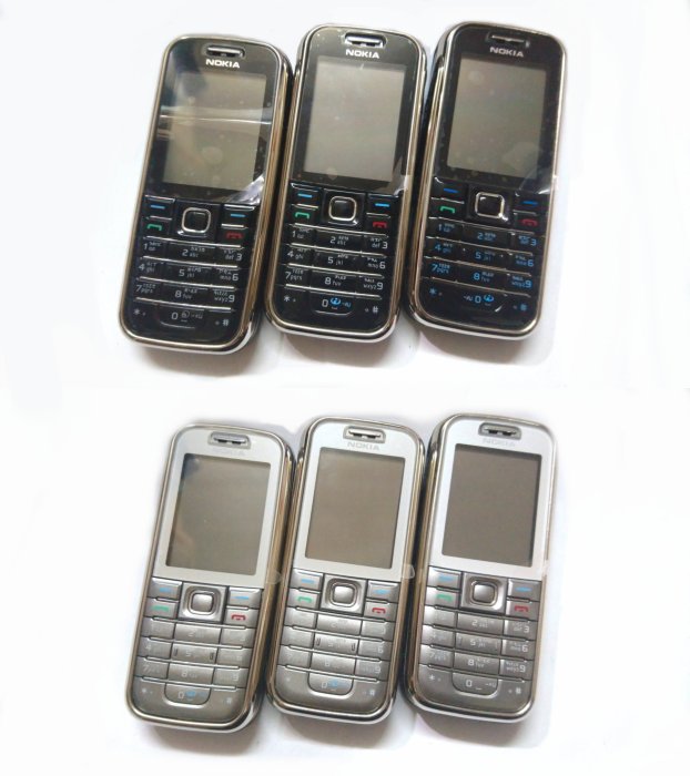 ☆手機寶藏點☆NOKIA 6233 3G手機 亞太4G可用《附原廠電池+全新旅充》功能正常 歡迎貨到付款