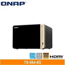 QNAP TS-664-8G 6Bay NAS 網路儲存伺服器(空機)【風和網通】