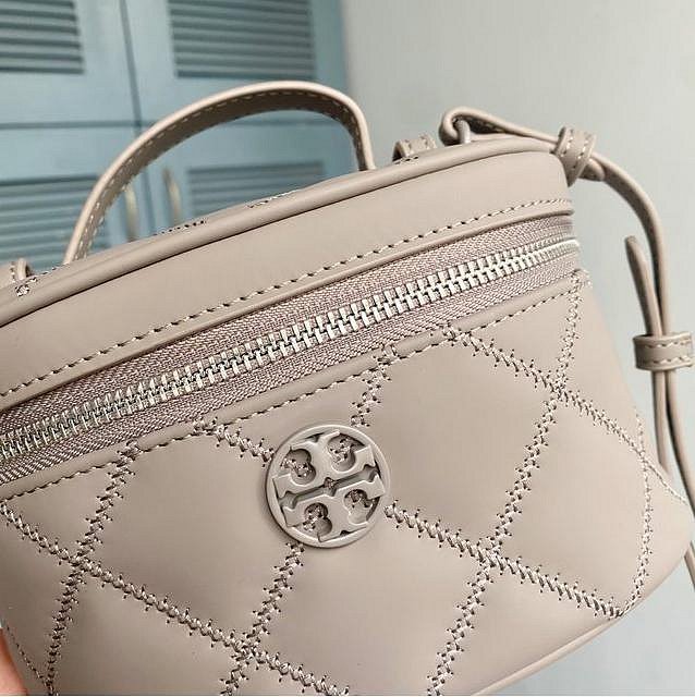 品牌特賣店 美國代購 TORY BURCH TB 菱格紋盒子包 化妝包 斜跨女包 美國100%正品代購 附件齊全