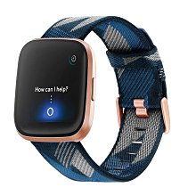 Fitbit Watch B新laze Versa 2 L新ite 智慧手錶 錶帶 尼龍 休閑 透氣 舒適 替換 腕帶klx101303