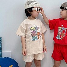 S~XL ♥套裝(LIGHT BEIGE) LITTLE RABBIT-2 24夏季 LIR240328-001『韓爸有衣正韓國童裝』~預購