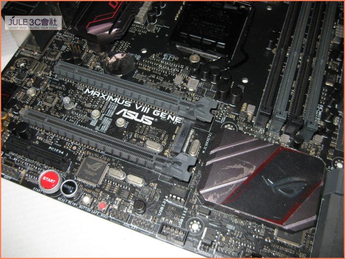 JULE 3C會社-華碩ASUS MAXIMUS VIII GENE M8G ROG Z170/六七代/電競 主機板