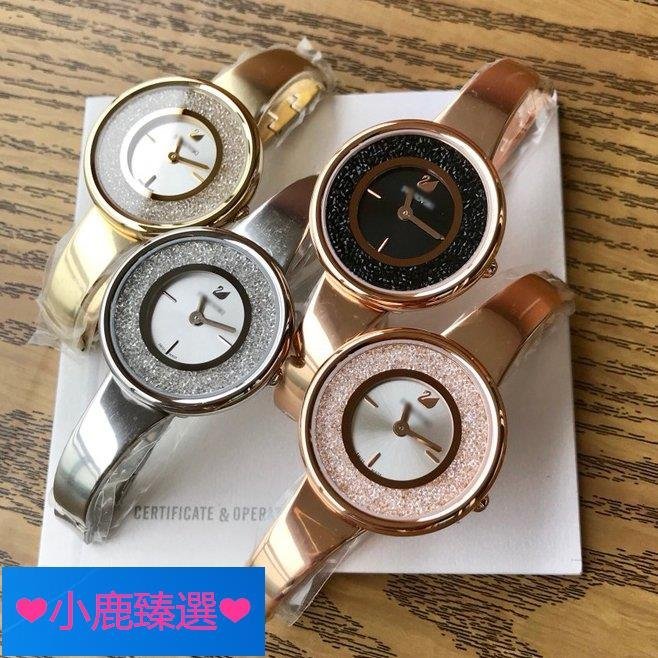 ❤小鹿臻選❤專櫃正品 Swarovski施華洛世奇水晶鋼帶女手表手鐲5269250 5269256 5376077 5295334