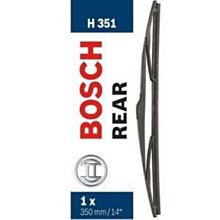 【晶站】BOSCH 德國神翼軟骨雨刷 H351 多種車系適用 軟骨雨刷 尺寸:14吋(350mm)