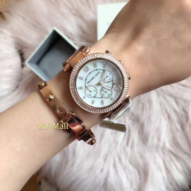 『Marc Jacobs旗艦店』Michael Kors⌚正品實拍｜美國代購｜MK｜MK兩件式手錶手環限量套裝組