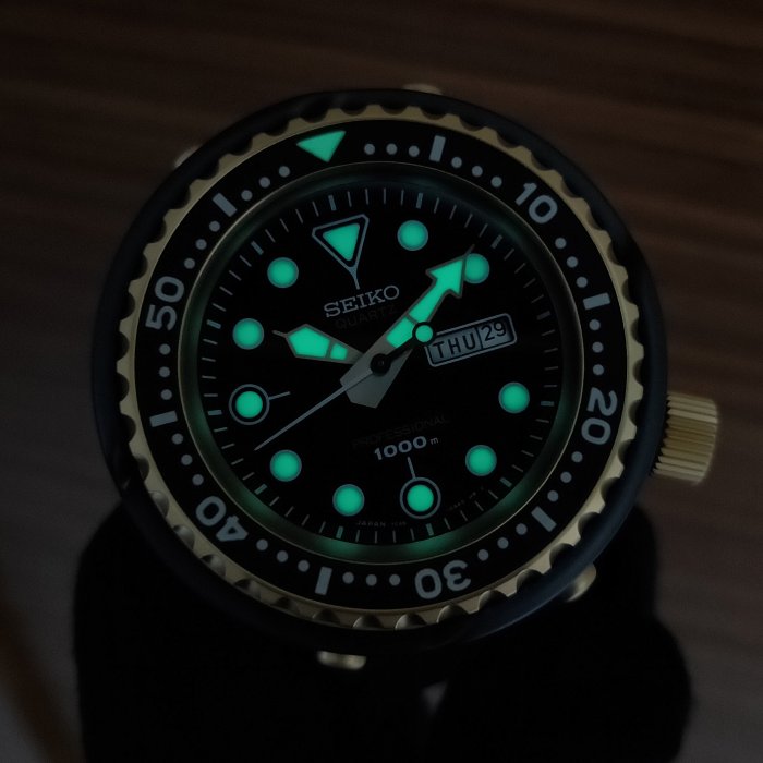 限量複刻 SEIKO S23626J1 精工錶 49mm 鮪魚罐頭 潛水錶 鈦合金 陶瓷外殼 藍寶石水晶