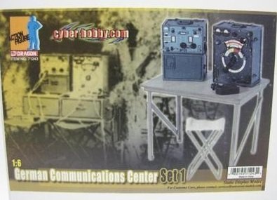 全新 DRAGON 1/6 WWII GERMAN COMMUNICATIONS CENTER SET 1