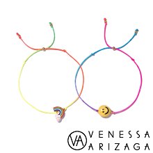 Venessa Arizaga RAINBOW SMILE 笑臉手鍊 彩虹手鍊 2件組