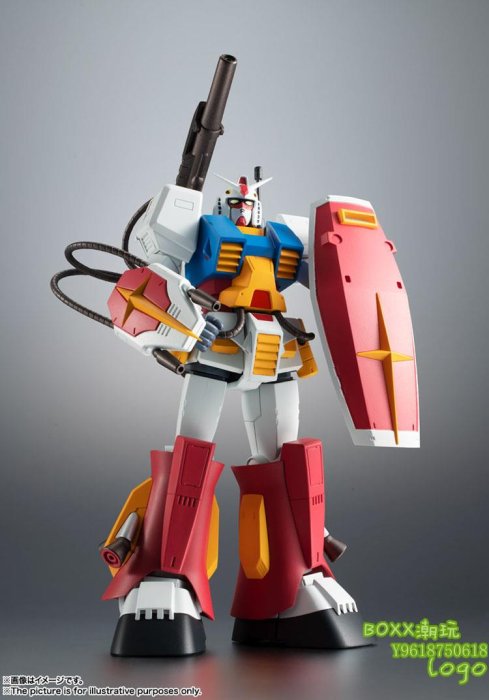 BOXx潮玩~ROBOT魂 264 全裝甲RX78 完整美高達 ANIME 全新