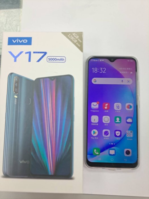 (台中手機GO) vivo Y17 盒裝9成5新中古機 保固內