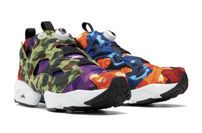 Butler] 最後現貨Reebok x Bape Instapump Fury OG 雙色迷彩Q47370