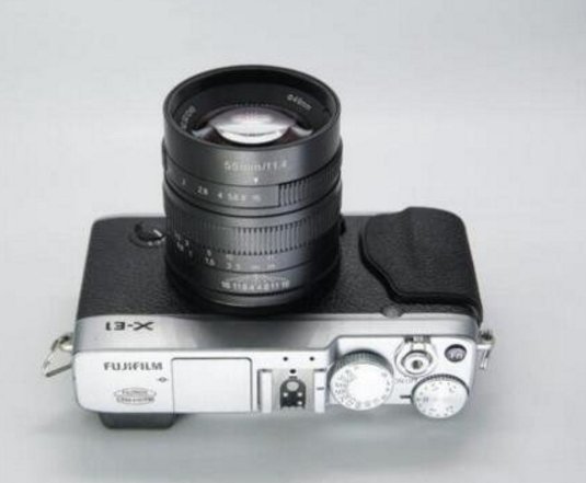 55mm f1.4大光圈微單定焦人像鏡頭索尼e卡口 富士 佳能 索尼