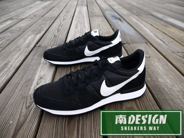 南現NIKE INTERNATIONALIST 黑白基本復古阿甘鞋慢跑鞋631754-011