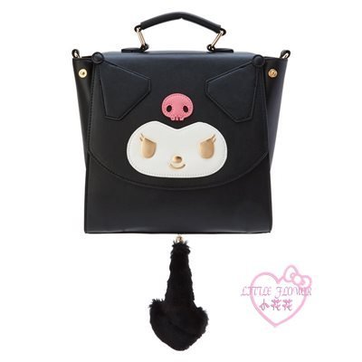 ♥小花花日本精品♥HelloKitty美樂蒂酷洛米大臉造型雙肩包側背包手提包多功能萬用包外出包42182801