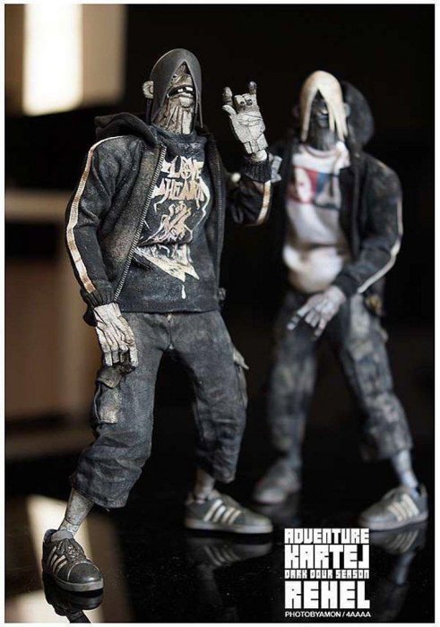 全新 3A ThreeA 1/6 Adventure Kartel Rehel Band Cloven Heart