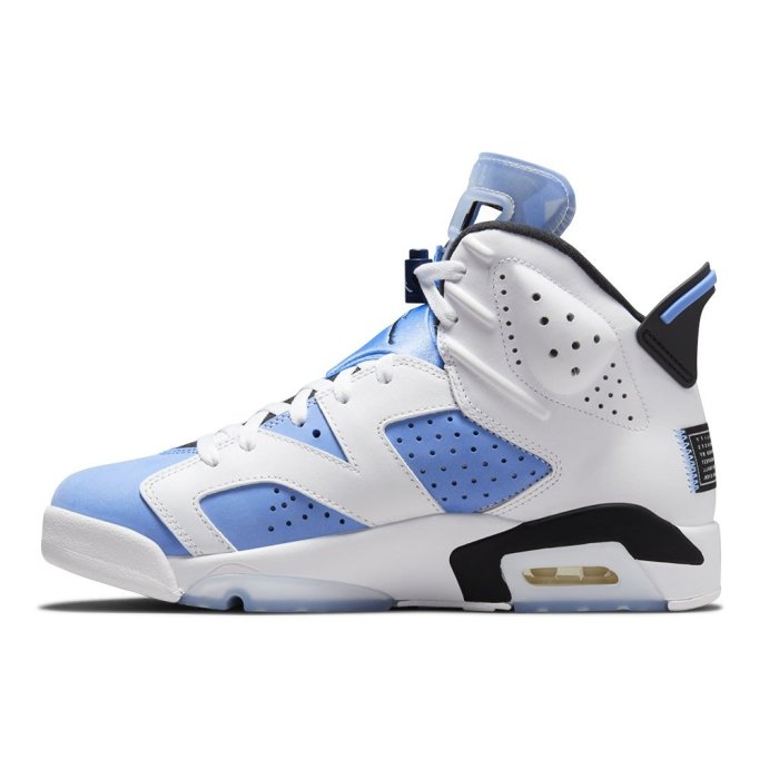 預購商品】NIKE AIR JORDAN 6 RETRO UNC 白北卡藍【CT8529-410