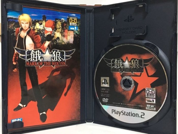 Sony PlayStation 2 餓狼Mark of the wolves、NEOGEO STICK2 聯名搖桿