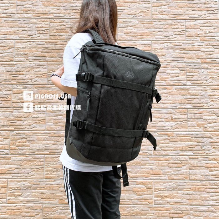 【豬豬老闆】ADIDAS OPS STAR BACKPACK 黑 休閒 大容量 旅行背包 雙肩 後背包 CV4942