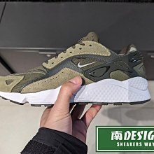 南🔥2024 3月 NIKE Air Huarache Runner 跑步 緩震 包覆 男款 綠黑 DZ3306-300