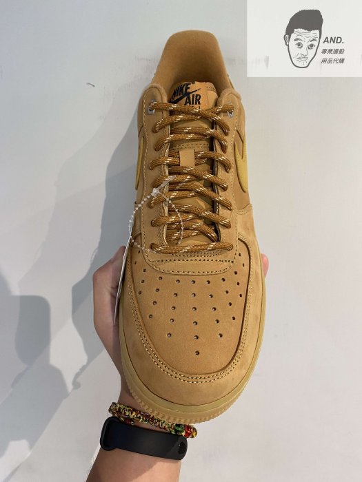 AND.】NIKE AIR FORCE 1 '07 WB FLAX WHEAT 卡其色小麥男款CJ9179-20