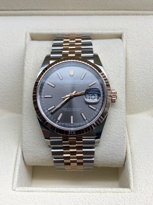 Rolex Datejust 126231 36mm 玫瑰金 全新未使用 現貨 ROLEX [售出］