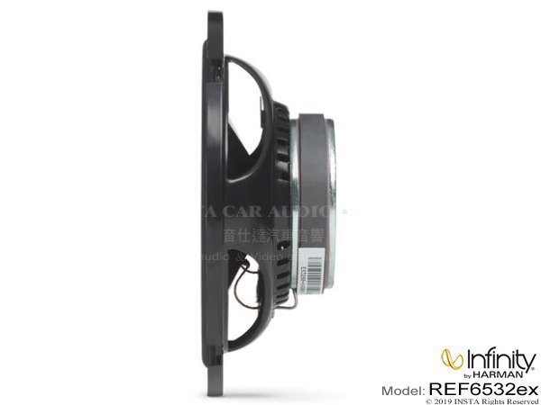 音仕達汽車音響 美國 Infinity REF6532ex 6.5吋 通用 二音路同軸喇叭 六吋半 HARMAN