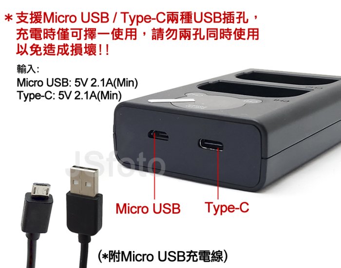 ＠佳鑫相機＠（全新）台灣世訊LPE17液晶雙槽充電器(Micro USB/Type-C)可充Canon LP-E17原電