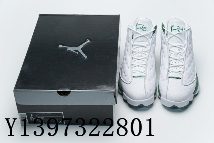 Air Jordan 13 Retro "Ray Allen  白綠 經典 耐磨籃球鞋414571-125 男女鞋