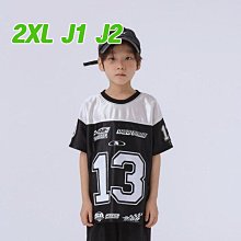 2XL~J2 ♥上衣(투톤블랙) JERMAINE-2 24夏季 ELK240412-113『韓爸有衣正韓國童裝』~預購