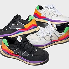 南◇2021 4月 NEW BALANCE 57/40 5740 彩色 彩虹 574 黑M5740LB 白M5740La